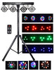 Complete Professional 4-Par Stage LEDs Lights DJ Band DMX System & Stand MU-L31G
