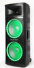 MUSYSIC Professional Dual 2x15" 4000W Speaker PA DJ LIGHT Bluetooth MU-215P4K