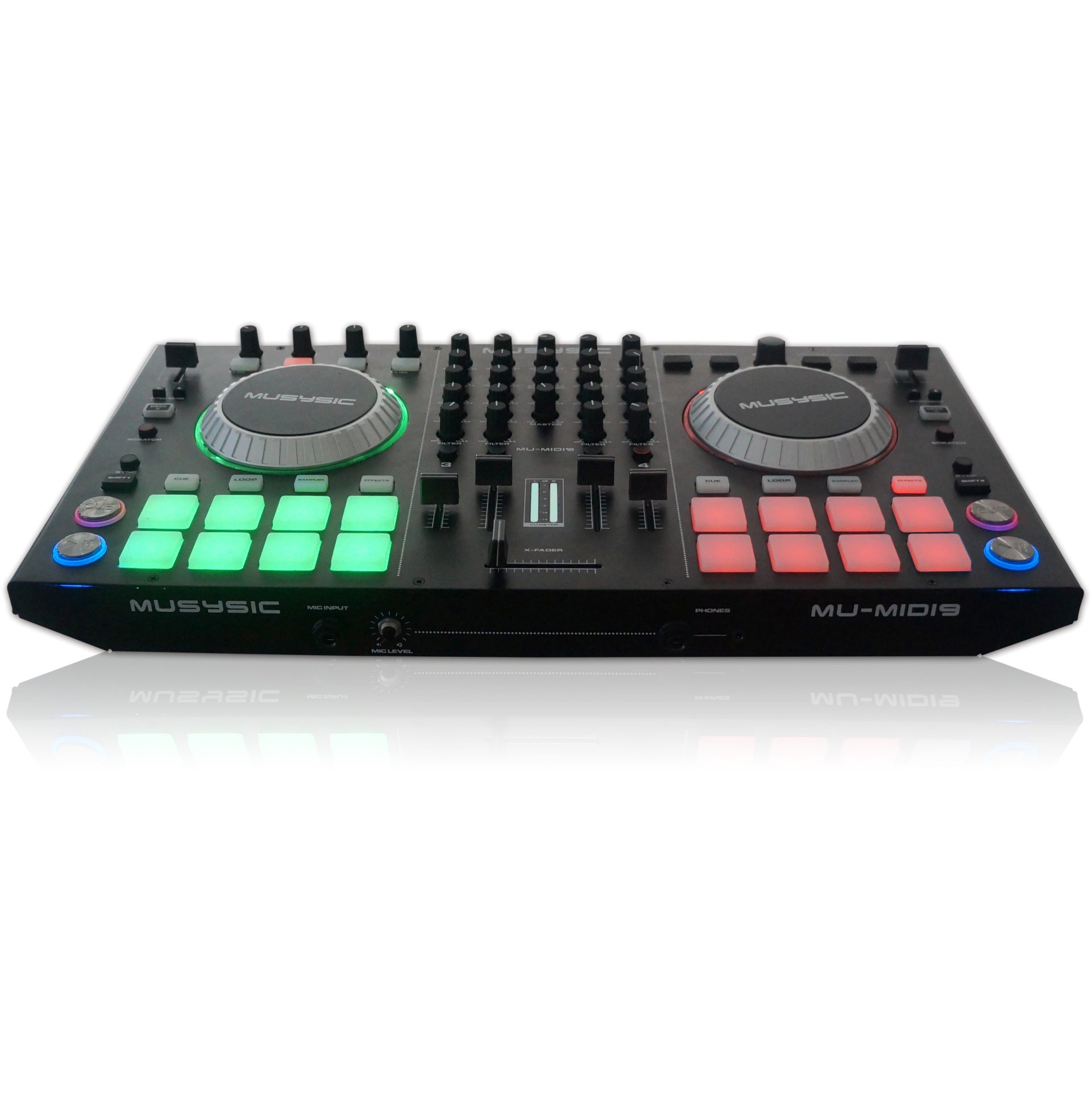 4-Channel USB MIDI with 8 Soft-Touch Rubber Pads