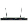 Professional 2x100 Channel UHF Wireless Lavalier/Lapel Microphone System MU-UR96LL