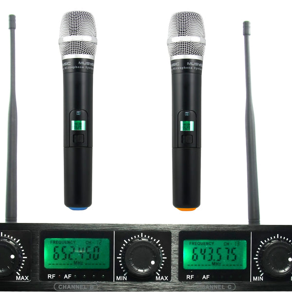 Buy UHF Wireless Microphone System Musysic