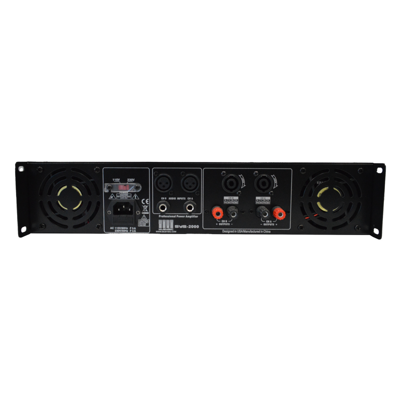 2000 Watts Professional Power Amplifier