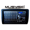 Professional 8 Channel 8000W Power Mixer with Real DSP Bluetooth/USB/SD MU-MX8fx