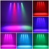 mix colour dj LED lights