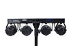 4-Par Stage LEDs Lights DJ Band DMX System & Stand