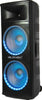 MUSYSIC Professional Dual 2x15" 4000W Speaker PA DJ LIGHT Bluetooth MU-215P4K