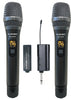 Dual-Channel Professional UHF Handheld Wireless Microphone System MU-H2UHF
