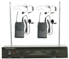 VHF wireless microphone system
