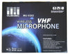 VHF wireless microphone system